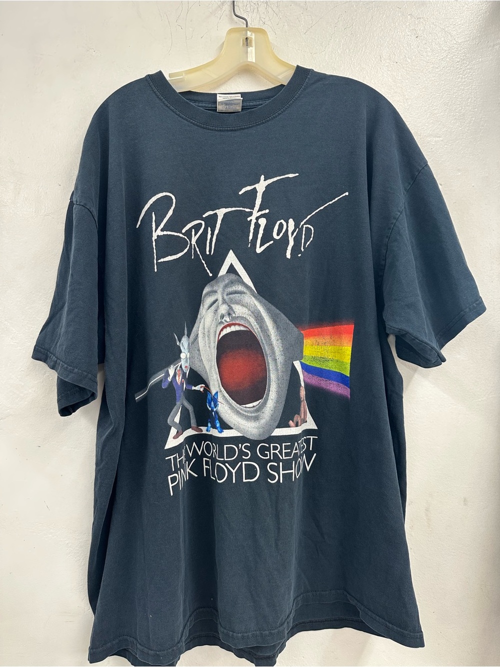 Brit Floyd works greates Pink Floyd show music band tour t shirt 2012 size 2XL